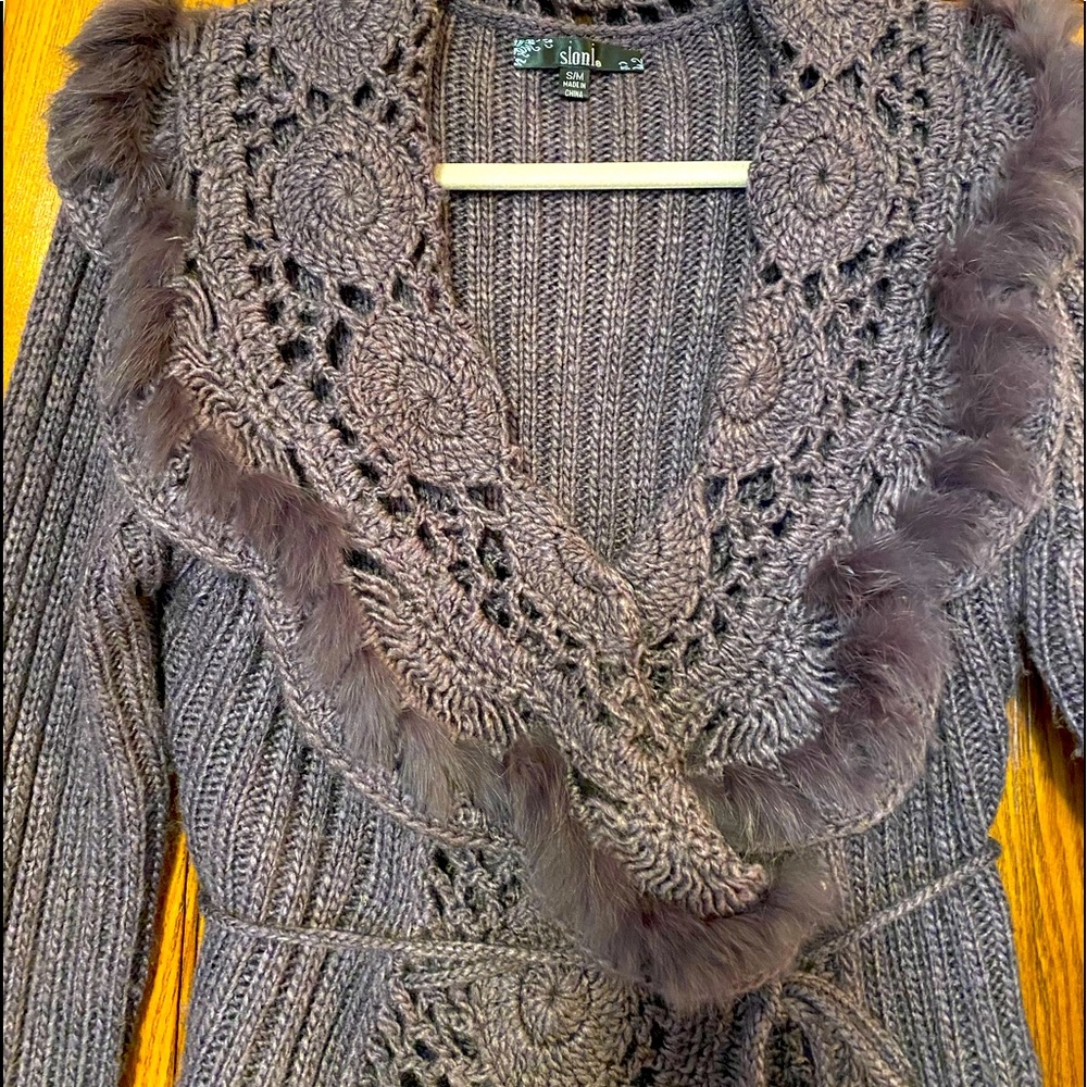 Womens wrap around Sweater